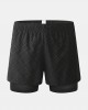 Mens Sport Qucik Drying Bicycle Breahable Elastic Waist Zipper Casual Shorts