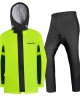 30cm Length Motorcycle Waterproof Breathable Protective Split Reflective Raincoat Suit for Cycling